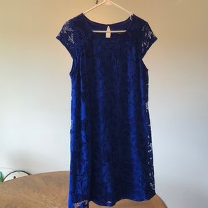 Ronni Nicole royal blue dress